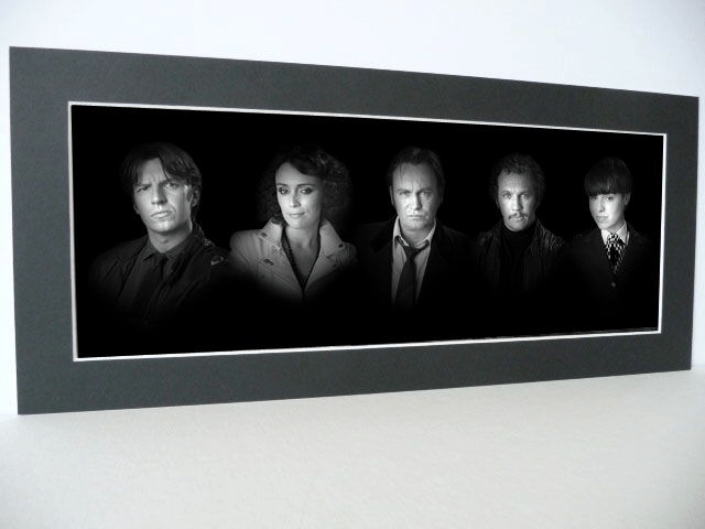Ashes to Ashes Black & White Print