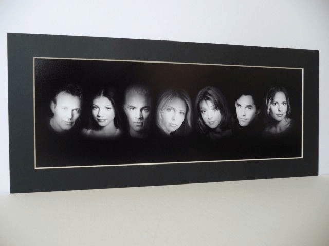 Buffy the Vampire Black & White Print