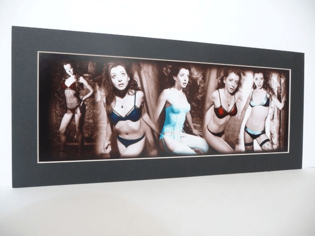 Alyson Hannigan 'Underwear' Print