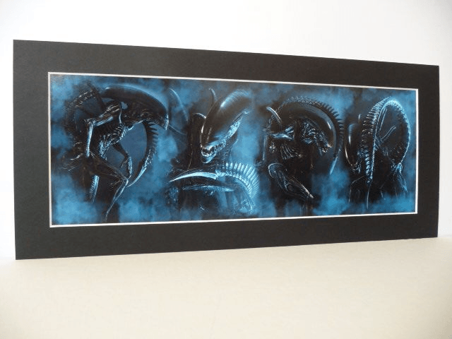 Alien Figures Print