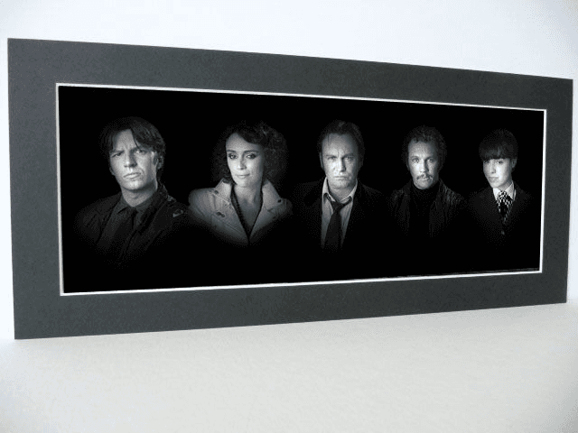 Ashes to Ashes Black &amp; White Print