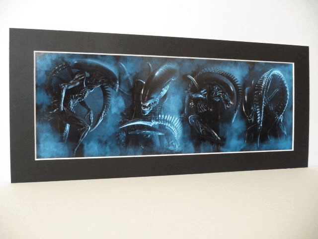 Alien Figures Print